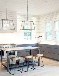 Sol stratifié effet chêne blanchi , ep. Deco La Cuisine Dit Oui Au Parquet Blanc