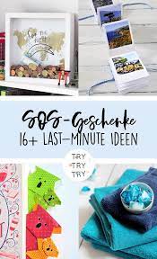 Www.macheselber.de wünscht dir viel spaß beim basteln! Sos Geschenke 16 Last Minute Diy Geschenkideen Fur Weihnachten Trytrytry