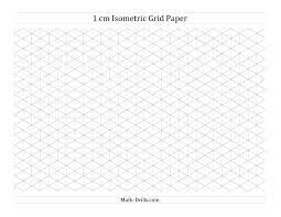 1 Cm Isometric Grid Paper Landscape A Graph Paper Isometric Graph Paper Isometric Grid Grid Paper