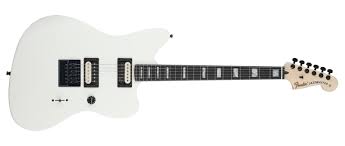 The jazzmaster can twang.but not like a telecaster. Fender Jim Root Jazzmaster Polar White Evertune Aftermarket Upgrade