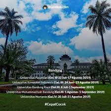 Daftar universitas swasta di bandung lengkap untuk tempat studi kuliah, terdiri dari kampus perguruan tinggi, politeknik, institut, sekolah tinggi, akademi. Perguruan Tinggi Swasta Yang Masih Membuka Pendaftaran 2019 Seputaran Guru