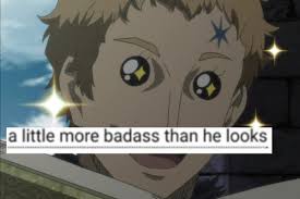 He shares a body with william vangeance, captain of the golden dawn squad, until he sacrifices himself to save the clover kingdom. Patolli Black Clover Explore Tumblr Posts And Blogs Tumgir