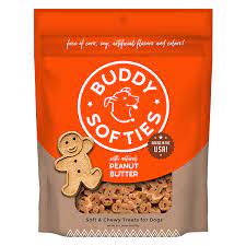 And these pb treats are liked by my dog, and has very simple ingredients. Healthy Whole Grain Soft Chewy Treats Peanut Butter Buddy Biscuit