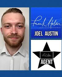 TOGETHER WE WILL RISE" Frank Holder Management are excited to announce a  new member of our FHM Team. JOEL AUSTIN We are so pleased and so excited to  have you
