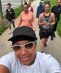 Such a beautiful way to start the day! 3.5 mile walk over the Woodrow  Wilson Bridge with my @realwomenrock2 sisters!!! 🦋🤸🏽‍♀️ Make sure you  are connecting with someone and not walking in