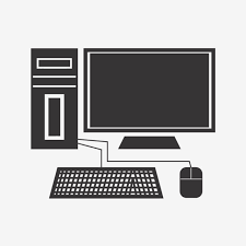 Free black computer icons in custom colors, png, svg, gif for web, mobile. Computer Glyph Black Icon Computer Icons Black Icons Computer Clipart Black And White Png And Vector With Transparent Background For Free Download