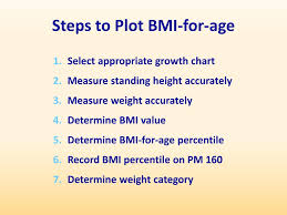 ppt assessing child growth using body mass index bmi for