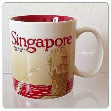 Singapore Merlion 2nd Version Starbucks City Mugs Starbucks Mugs Disney Coffee Mugs