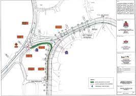 Easy to understand pictograms are displayed on your map. Road Closure And Traffic Detour At Damansara Link Kl Edgeprop My
