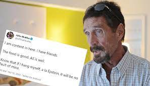 How many children did john mcafee claim to have? 6iywfwh Gvpkdm