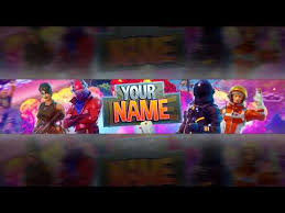 Youtube banner youtube thumbnail logo esports and more others. Fortnite Youtube Banner Template Free 2021 2020