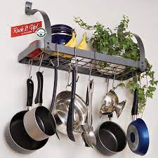 Many manufacturers have designed frying pan rack that will help you create additional storage space. 10 Best Rack To Organize Pots And Pans Eatwell101
