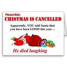 Funny Christmas Is Canceled Card Zazzle Com Funny Christmas Jokes Christmas Quotes Funny Christmas Humor