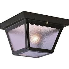 Add style to any room with this elegant semi flush mount. Outdoor Flush Mount Lights Outdoor Ceiling Lights The Home Depot