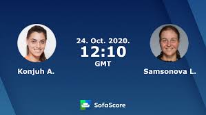 Born and raised in ukraine, sasha samsonova had professional ballroom dancing in her sights before ever picking up a camera. Konjuh A Samsonova L Live Ticker Und Live Stream Sofascore