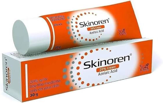 Skinoren Azelaic Acid 20% Cream | Treat Acne, Dark Spots, Reduce Rosacea Redness : Amazon.in: Beauty