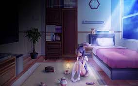 Kawaii anime bedroom background top 10 anime room you want to live in list neko cat boy aesthetic anime glitch throw pillow by ne0t0ky0. Aesthetic Anime Room Hd Wallpapers Wallpaper Cave