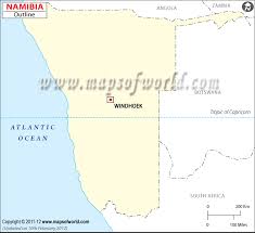 Namibia Time Zone Map Current Local Time In Namibia