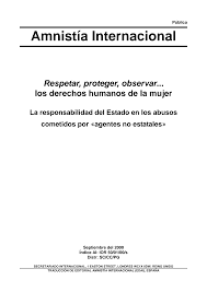 Dejar a una persona o una cosa fuera de un conjunto os hago responsables a todos, sin excluir a nadie; Https Www Amnesty Org Download Documents 140000 Ior500012000es Pdf