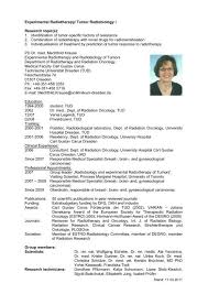 Success stories from satisfied customers. Curriculum Vitae Universitats Krebscentrum Dresden Technische