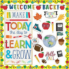 Elementary teachers planning a sports classroom theme will love these decor ideas, inspiring photos, bulletin board tips, and resources. Teacher Back To School Classroom Decorating Kit With Welcome Banner Bulletin Board Borders Inflatable Globe Cut Outs And Window Decals Learn Grow Door Decoration Pin Educational Toys Planet