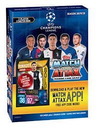 • share your match attax app pack codes with a friend with our new scan & share feature! 2019 2020 Topps Uefa Champions League Match Attax Soccer Trading Card Game Sealed Two Player Starter Box With 38 Cards And Game Mat Plus A Bonus Cristiano Ronaldo Limited Edition Super Squad