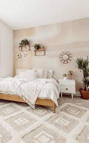 Bohemian Bedroom 8655424274118039 Watch The Soft And Subtle Hues Of This Abstract Wallpaper Coa Room Inspiration Bedroom Room Ideas Bedroom Bedroom Interior