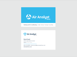 A few people simply appreciate structuring event cards and have no. Air Analyst Hvac Business Cards By Jose Mendoza On Dribbble