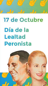 Día de la Militancia Peronista Hoy celebramos a la verdadera militancia  peronista, la que trabaja, la que camina y la que sostiene valores. Porque  todos sabemos que también están los otros, los