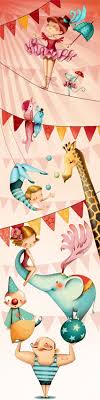 La Fiancee Au Beurre Sale Circus 4 Illustration Mignonne Art Et Illustration Illustration De Livre Pour Enfants