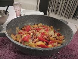 Chou Chinois Aux Poivrons Et Lardons Recette Chou Chinois Recette Chou Chinois Recettes De Cuisine
