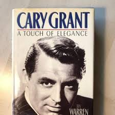 In Nearly Fine Vintage Condition; Hardcover in Dust Jacket; 1987 1st  Edition (stated) "cary Grant—a Touch of Elegance" by Warren G Harris