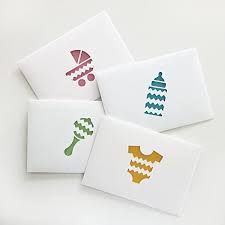 About six inches wide is a good choice. Amazon Com Baby Shower Cards Handmade Set Of 4 Baby Shower Invitation Milk Bottle Card Baby Congratulations Greeting Card Baby Shower Invites Onesie Pram Rattle Bottle Handmade