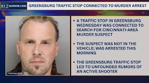 A traffic stop in Greensburg