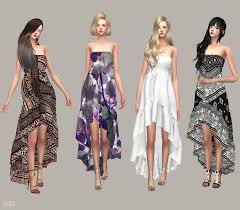 Sims4 Marigold Casual Hanbok Goddess Dress Casual Hanbok Goddess Dress Sims 4 Dresses Sims 4 Clothing Sims 4
