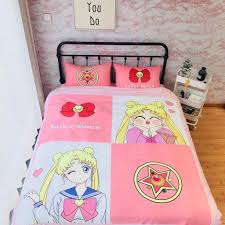 Sailormoon Usagi Magic Bedding Set Pn0547 College Bedding Sets Bed Sheets Toddler Girl Bedding Sets