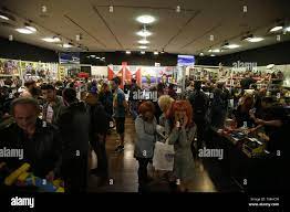 Athens, Greece. 20th Apr, 2019. People visit the Comicdom Con Athens 2019  in Athens, Greece, on April 20, 2019. Comicdom Con Athens 2019 takes place  in Athens from April 19 to 21,