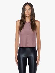 koral activewear crescent crop top marsala stellasstyle