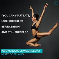 Acclaimed ballerina misty copeland is the first african american performer to be appointed as a principal dancer for american ballet theatre. Misty Wcw Jpg 592 592 Pixels Dance Quotes Dance Motivation Misty Copeland