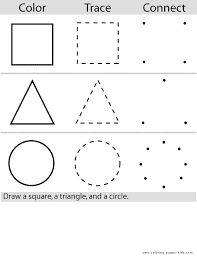 All kids like to play with their sisters and brothers and do fun stuff. Colouring Pages Colores Preescolares Figuras Geometricas Para Preescolar Formas Preescolar