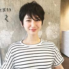 面長さんに似合う前髪アレンジ50選 ちょっとしたコツで前髪ありでもなしでも可愛いスタイル folk 髪型 丸顔 似合う前髪 丸顔 ショート