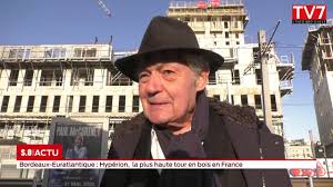 The highest residential tower made of wood in france, in the city center of bordeaux. Bordeaux La Plus Haute Tour En Bois Du Pays Sort De Terre Youtube