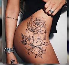 27 Spiritual Tattoo Ideas For Women In 2021 Hip Tattoos Women Thigh Tattoos Women Flower Thigh Tattoos