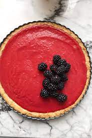 Pomegranates Steal The Show In This Winter Dessert Recipe Recipe Desserts Winter Desserts Pomegranate Tart Recipes