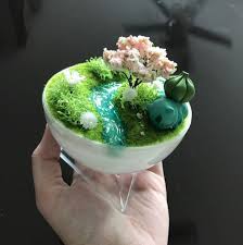 Pokemon Bulbasaur Scene Grassland Stream Status Sold Repost With Credit Pokemon Terrarium Pokemon Craft Pokemon Diy