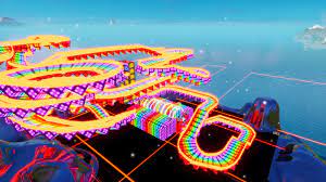 How do you unlock rainbow road on mario kart wii? Rainbow Road 8 Team Version 16 Players Ejaydubs Fortnite Creative Map Code