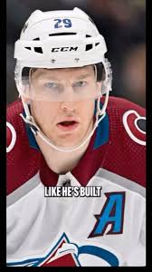 All of these goals 🏒 🥅 are from @mackinnon29 hat 🧢 trick the other  night. His ability to accelerate comes from his quickness and posture.  Mackinnon drives his knee and toe allowing him to land