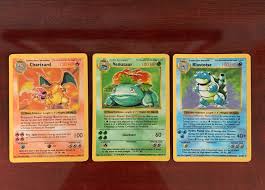 I am developing a card game. Lot Of Three Hologram Shadowless Pokemon Cards Includes Charizard Venusaur And Blastoise All Three Are In Pokemon Pokemon Cards Pokemon Trading Card Game