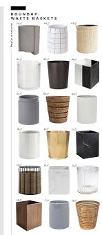 Roundup Waste Baskets Room For Tuesday Blog Waste Baskets Bathroom Waste Basket Bathroom Design Decor