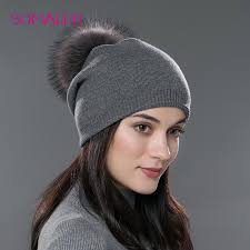 Characteristically sheer, linen knits feature slight textured slubs that add depth to the fabric. Buy Somaler Winter Real Fur Pom Pom Hat For Women Wool Knitted Thick Warm Hats At Affordable Prices Free Shipping Real Reviews With Photos Joom